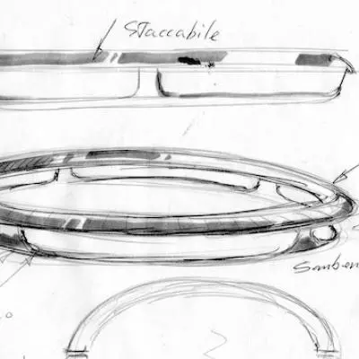 Tray Sambonet-Saturnio