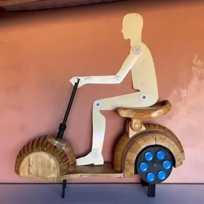 Gas scooter