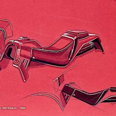 Studio-Gilera 359/500 Enduro -1985 